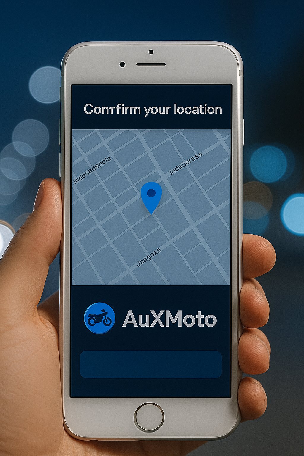 Confirma tu ubicación en el mapa